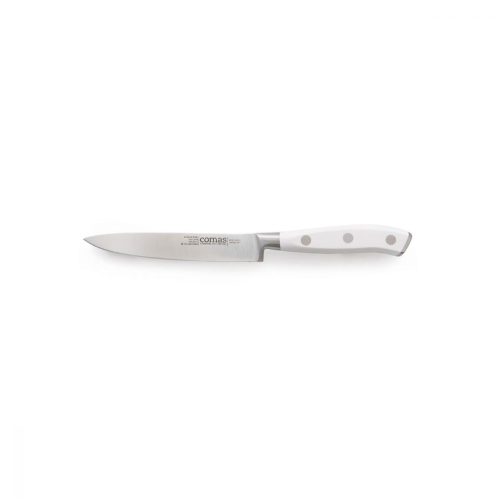 Couteau Santoku Marbre 125mm ABS BLANC