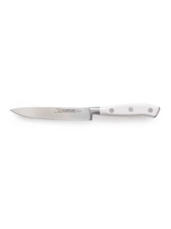 Couteau Santoku Marbre 125mm ABS BLANC