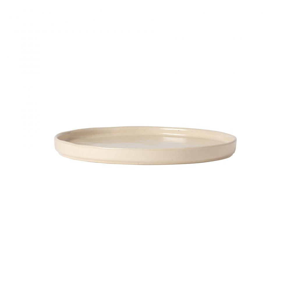 Assiette plate ronde 21 cm – Collection LAGUNE – Image 2